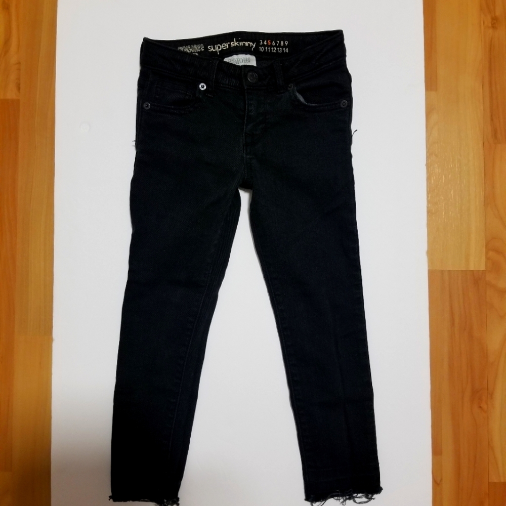 Gymboree super skinny black jeans size 5